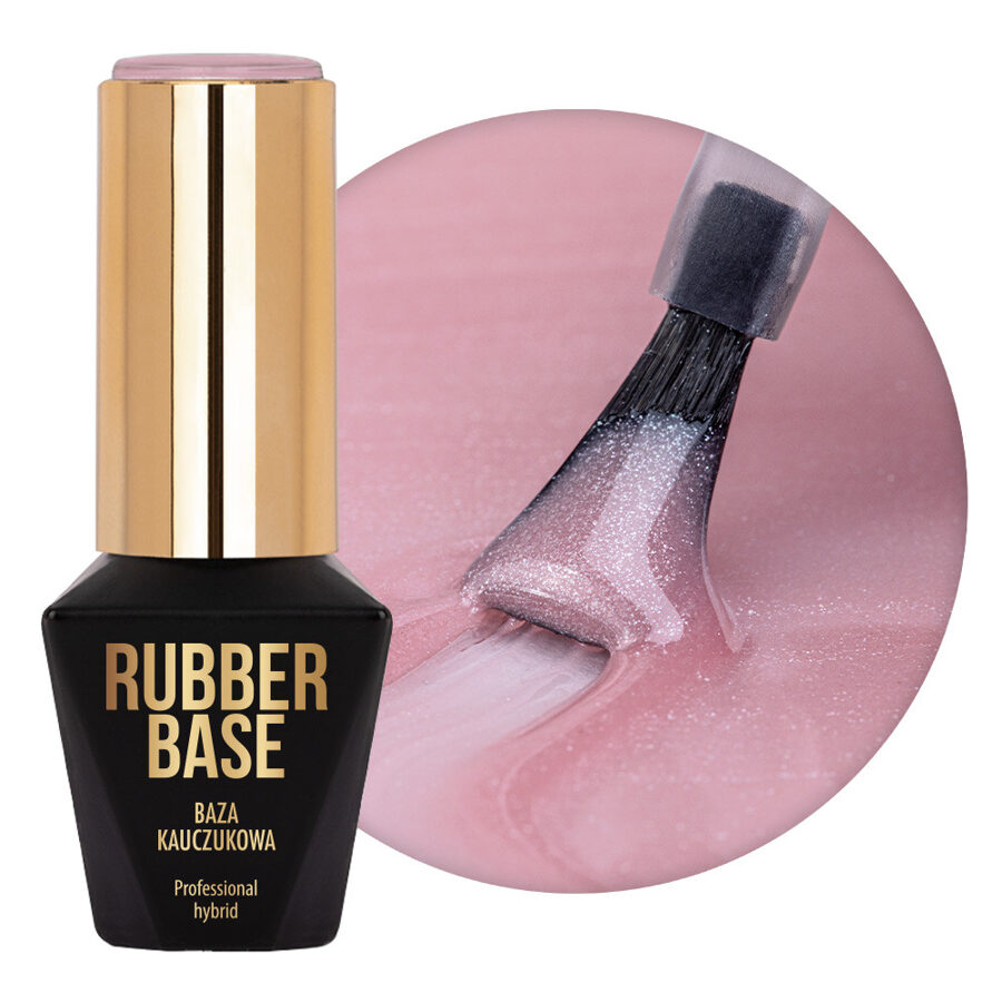 Rubber Base 2in1, MollyLac, Pixy Pink, 10g