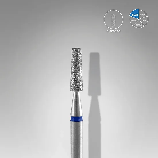 STALEKS Frēze konuss zils diametrs 2,5 mm / darba daļa 8 mm, FA70B025/8