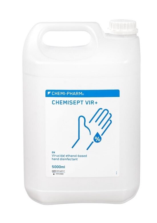 Dezinfekcijas līdzeklis CHEMISEPT VIR+ 5 litri