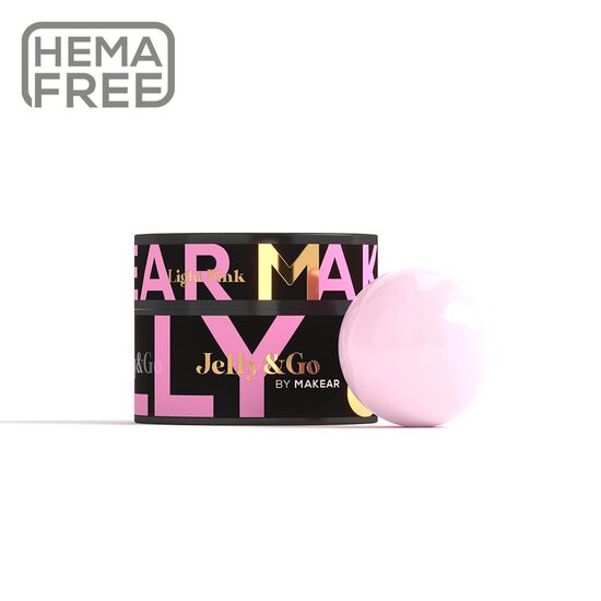 Gēls, Makear Light Pink, Jelly&Go 50ml - JG02