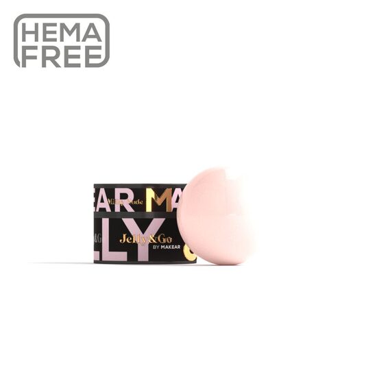 Gēls, Makear Milky Nude, Jelly&Go 15ml - JG03
