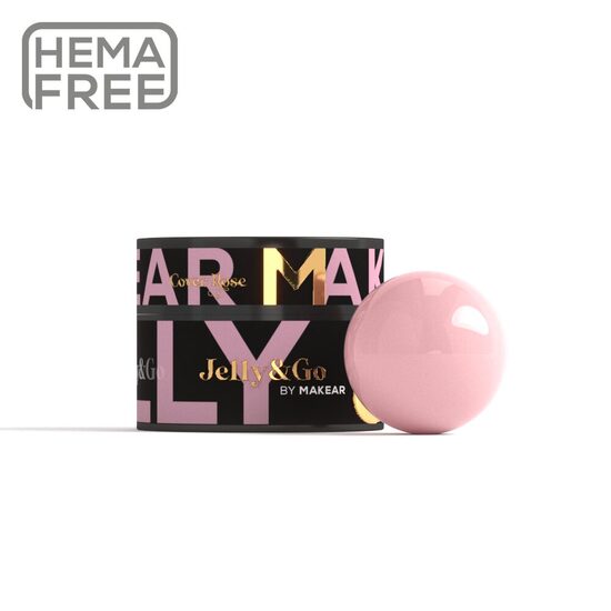 Gēls, Makear Cover Rose, Jelly&Go 50ml - JG05