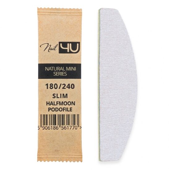 Mini vīle, pusmēness, 180/240,  Slim, NAIL4U