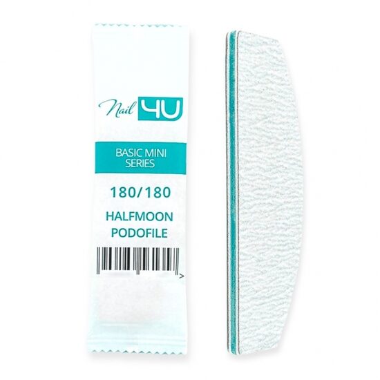 Mini vīle, pusmēness, 180/180,  BASIC, NAIL4U