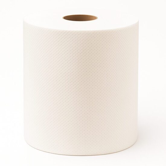 Papīra rullis Jumbo, ar perforāciju 130 metri, 2 kārtas