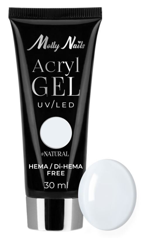 Poligēls/Akrigēls, HEMA FREE, Molly Nails, Natural 30 ml