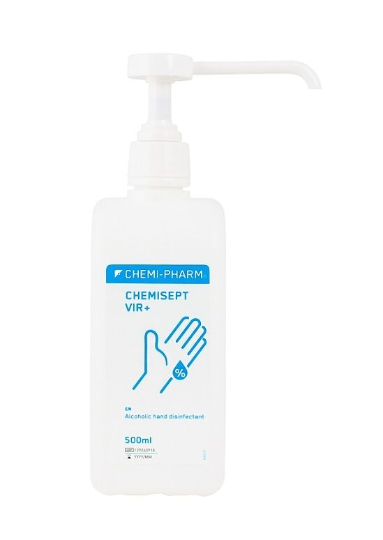 Dezinfekcijas līdzeklis CHEMISEPT VIR+ 500ml ar smidzinātāju