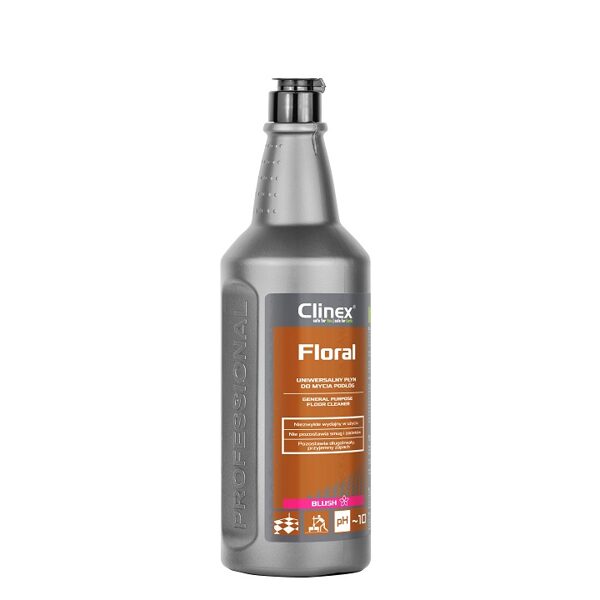 Grīdu mazgāšanas līdzeklis, CLINEX FLORAL BLUSH 1000ml