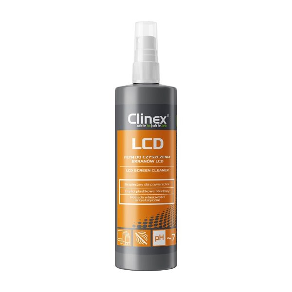 LCD ekrānu tīrīšanas līdzeklis, CLINEX LCD, 200 ml