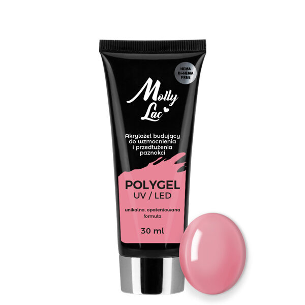 Poligēls/Akrigēls MollyLac, 30ml, Nr. 24